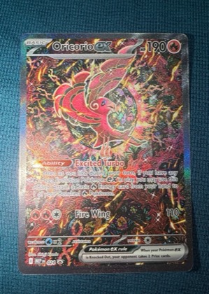Oricorio ex, graded 9.0