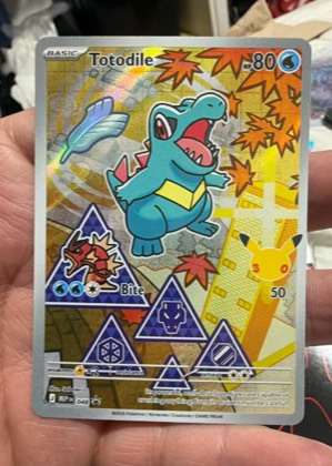 Totodile graded 9
