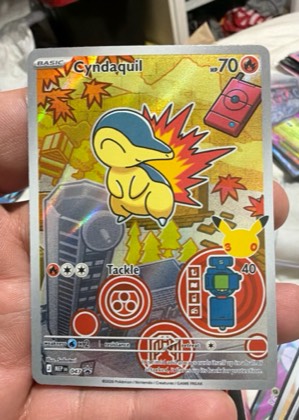 Cyndaquil - 047 graded 9