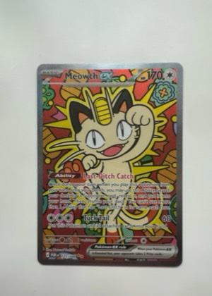 Meowth ex, graded 9.0