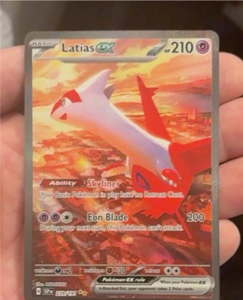 Latias ex - 239/191 graded 6 & below