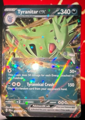 Tyranitar ex, graded 8.0