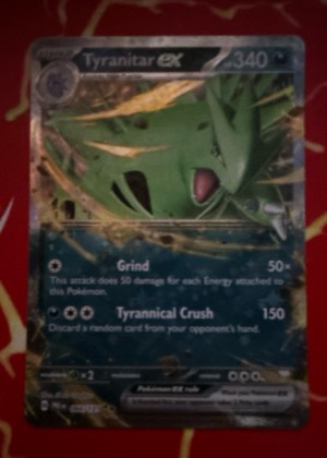 Tyranitar ex, graded 8.0