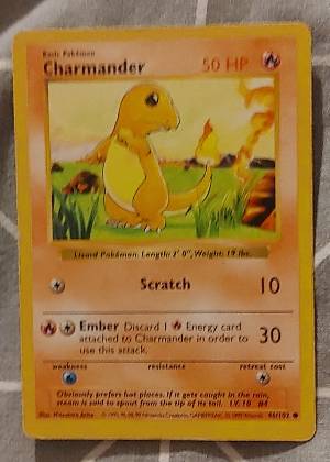 Charmander graded 6 & below