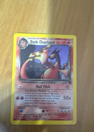 Dark Charizard (4) graded 6 & below