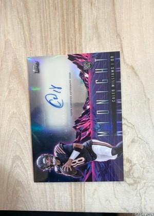 Caleb Williams, graded 9.0
