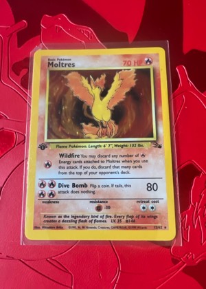 Moltres (12) graded 8