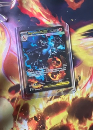 Mega Charizard X ex graded 8