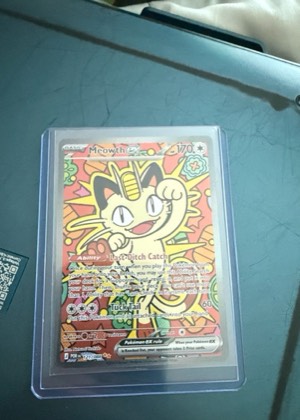 Meowth ex, graded 9.0