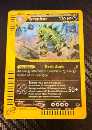 Tyranitar (29), graded 7.5