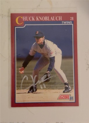 Chuck Knoblauch, graded 8.3
