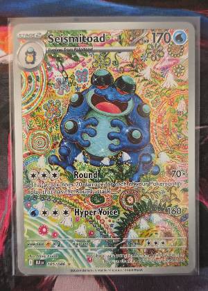 Seismitoad, graded 9.0