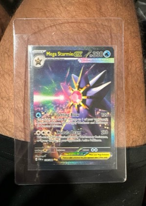 Mega Starmie ex graded 8.5