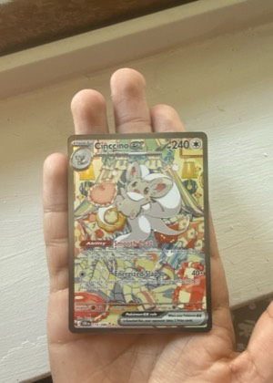 Cinccino ex, graded 9.0