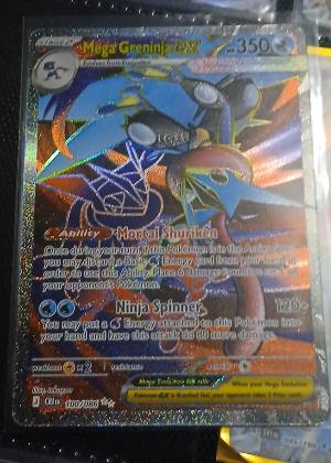 Mega Greninja ex, graded 9.5