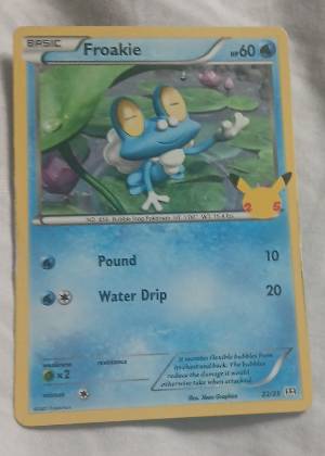 Froakie, graded 9.5
