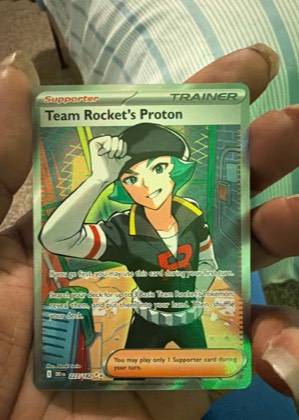 Team Rocket's Proton, graded 5.5