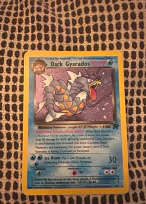 Dark Gyarados (8) graded 7