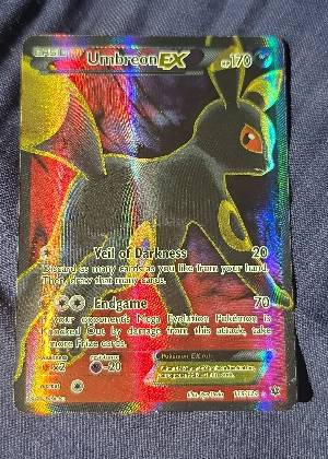 Umbreon EX (Full Art) graded 8