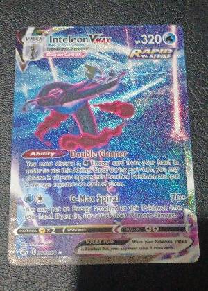 Inteleon VMAX (Alternate Art Secret) graded 8