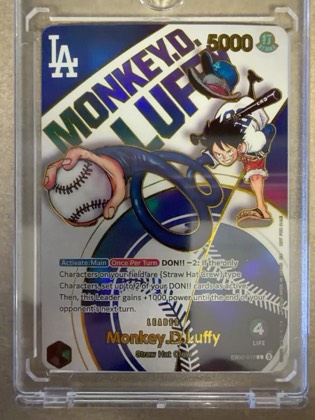 Monkey.D.Luffy, graded 9.0