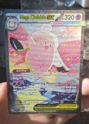 Mega Clefable ex - 119/088 graded 8