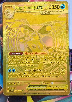 Mega Greninja ex, graded 9.5