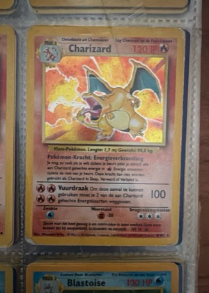 Charizard, graded 2.5