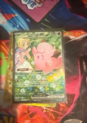 Lillie's Clefairy ex - 184/159 graded 8