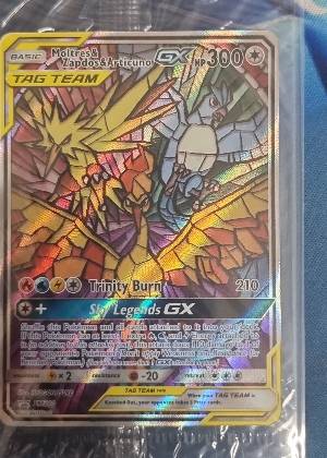 Moltres & Zapdos & Articuno GX graded 8