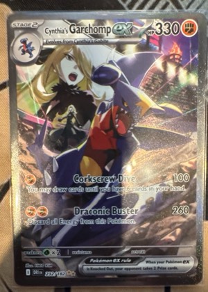 Cynthia's Garchomp ex, graded 9.0