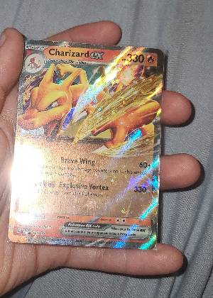 Charizard ex, graded 9.0
