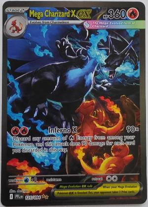 Mega Charizard X ex graded 9