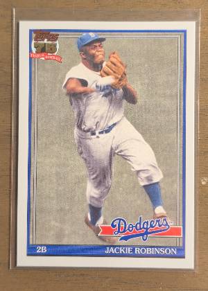 Jackie Robinson, graded 9.0