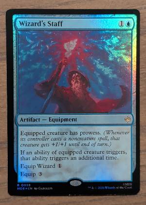 Wizard's Staff, graded 9.5