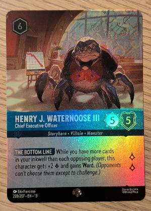 Henry J. Waternoose III - Chief Executive Officer (Epic), graded 9.0