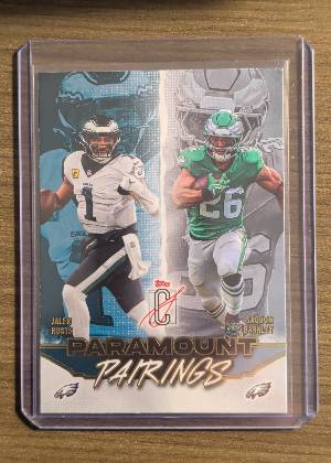 Jalen Hurts & Saquon Barkley, graded 9.0