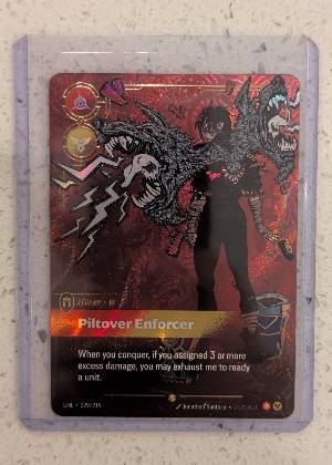 Vi - Piltover Enforcer (Overnumbered), graded 9.0