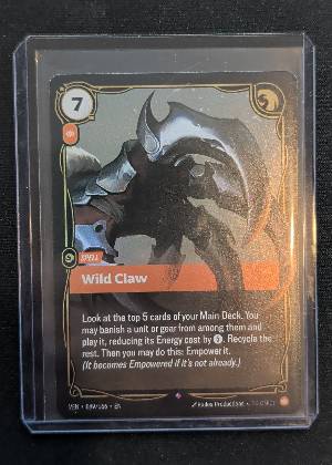 Wild Claw, graded 9.0