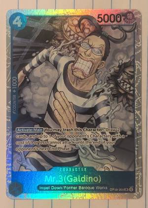 Mr.3(Galdino) (056), graded 9.0