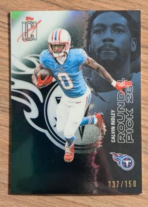 Calvin Ridley, graded 9.5