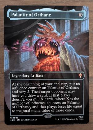Palantir of Orthanc (Borderless), graded 9.5