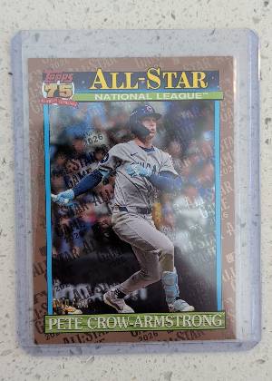 2026 Topps Series 1 Pete Crow-Armstrong [75 Years] #196, graded 9.0