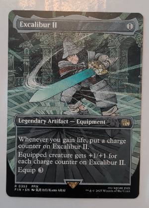 Excalibur II (Borderless), graded 9.0