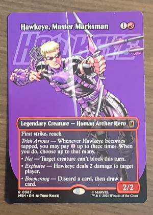 Hawkeye, Master Marksman, graded 9.0