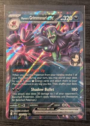 Marnie's Grimmsnarl ex, graded 9.0