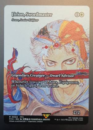 Firion, Swordmaster - Sram, Senior Edificer (Showcase), graded 9.0