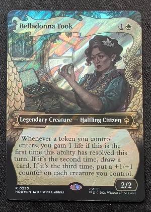 Belladonna Took (Showcase) (Surge Foil), graded 9.5