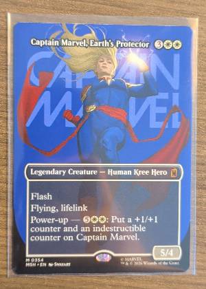 Captain Marvel, Earth's Protector, graded 9.0