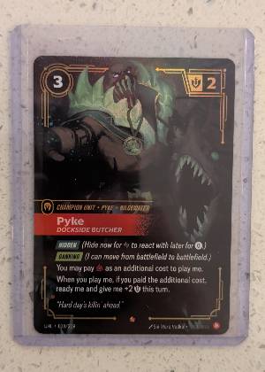 Pyke - Dockside Butcher, graded 9.0